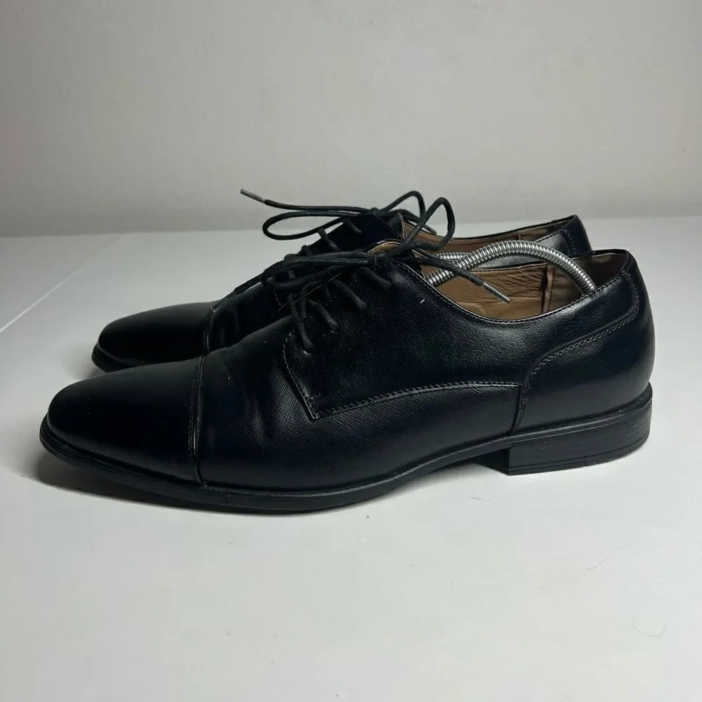 J. Ferrar Men’s Oxford Lace Up Shoes Size 11 M Black